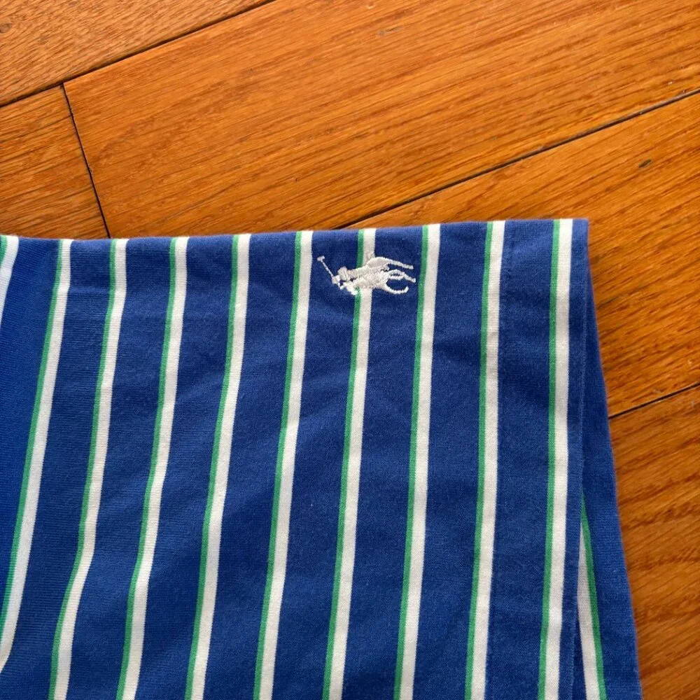 Polo Golf Ralph Lauren Shirt Mens XXL Performance Striped U.S. Open Oakmont Pony